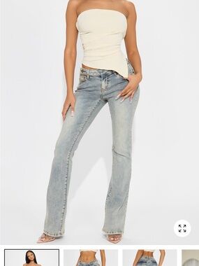 Test My Love Stretch Bootcut Jeans Fashion Nova